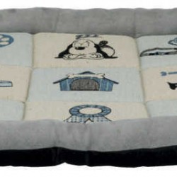 Trixie Desenli Köpek Yatağı Gri