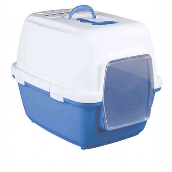 Trixie Kapalı Kedi Tuvaleti  Mavi