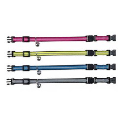 Trixie Kedi Çift Kilitli Fosforlu Zilli Boyun Tasması