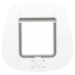 Trixie Kedi Kapısı, Cam İçin, Beyaz