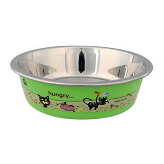 Trixie Kedi Mama Ve Su Kabı, Paslanmaz