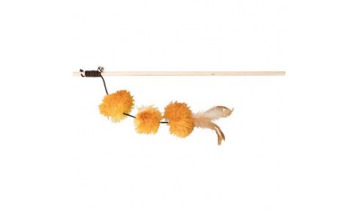 Trixie Kedi Oltası ve Oyuncağı, Peluş Pompom Toplu, Valerianlı