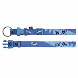 Trixie Desenli Mavi Köpek Boyun Tasması