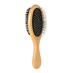 Trixie Çift Taraflı Tahta Köpek Fırçası