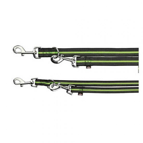 Trixie Köpek Gezdirme Tasması Yeşil-Siyah
