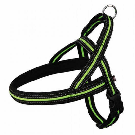 Trixie Köpek Göğüs Tasması Siyah Yeşil