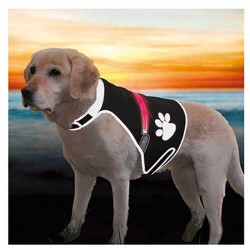 Trixie Köpek Işıklı Fosforlu Güvenlik Yeleği Siyah