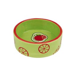 Trixie Yeşil Köpek Seramik Mama Su Kabı