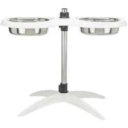 Trixie Ayaklı Köpek Mama ve Su Kabı Beyaz