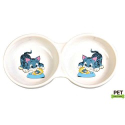 Trixie Porselen Kedi Mama Su Kabı