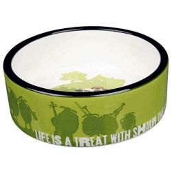 Trixie Yeşil Shaun The Sheep Porselen Mama Su Kabı