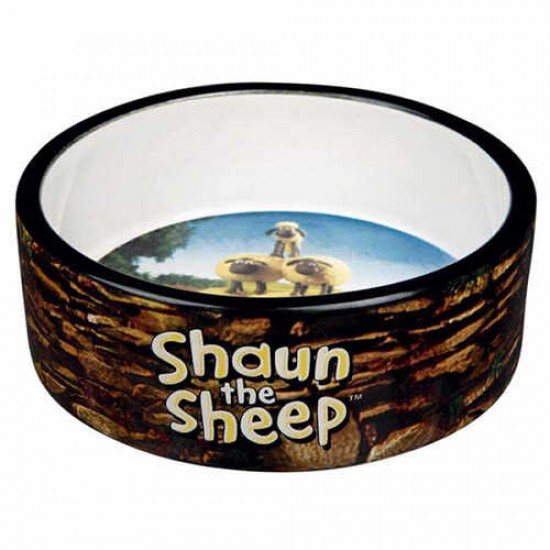 Trixie Kahverengi Shaun The Sheep Porselen Mama Su Kabı