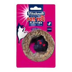 Vitakraft Peluş Fareli Silindir Oyuncak