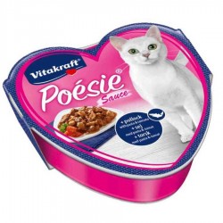 Vıtakraft Poesıe Balıklı Ve Domatesli Soslu Yetişkin Kedi Konservesi