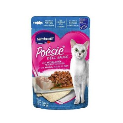 Vıtakraft Poesıe Morına Balıklı Pouch Yetişkin Kedi Konservesi