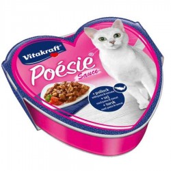 Vıtakraft Poesıe Sığırlı Ve Havuçlu Yetişkin Kedi Konservesi