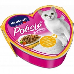 Vıtakraft Poesıe Yaş Kedi Mamaması Peynirli Soslu Ve Hindili Yetişkin Kedi Konservesi