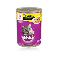 Whiskas Gravy Soslu Tavuklu Yetişkin Kedi Konservesi