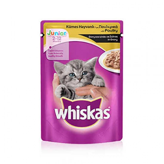 Whiskas Güveç Tavuklu Yavru Kedi Pouch