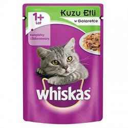 Whiskas Kuzulu Yetişkin Kedi Konservesi Pouch