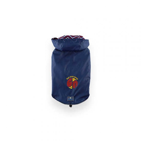 Zampa Çift Taraflı Köpek Yağmurluğu Lacivert
